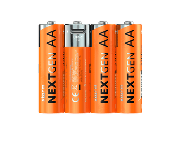 Oplaadbare AA Batterijen met USB - C - 4 pack - Xtorm NL